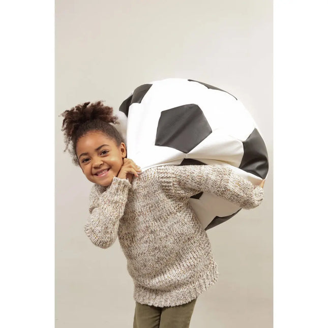 Voetbal zitzak voor kinderen