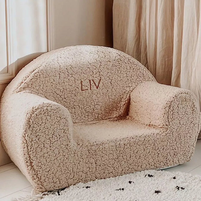 Kinderfauteuil Beige Teddy