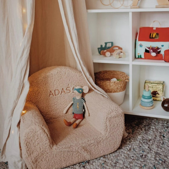 Kinderfauteuil Beige Teddy