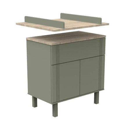 ELEONORE KHAKI DRESSOIR MET 1 LADE EN 2 DEUREN