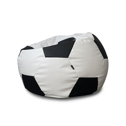 Voetbal zitzak van leer