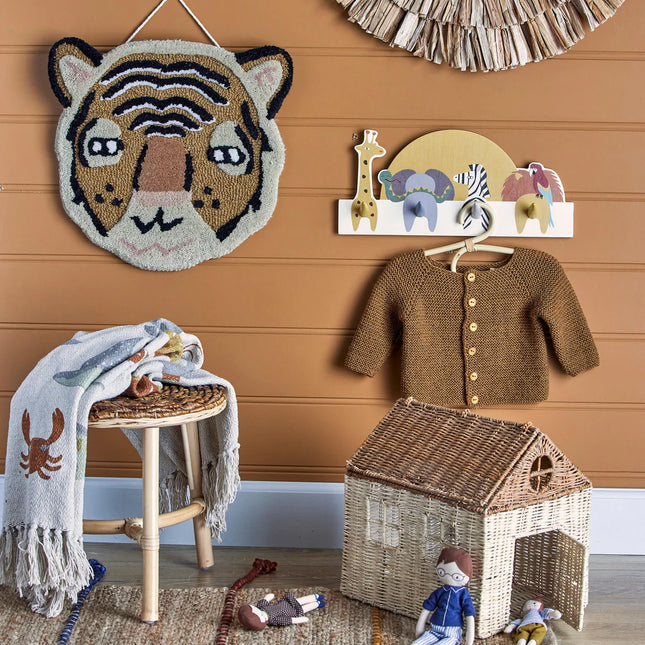 Houten kinderkapstok Mallen