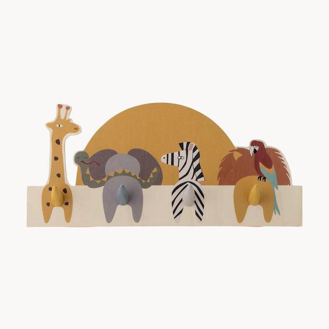 Houten kinderkapstok Mallen