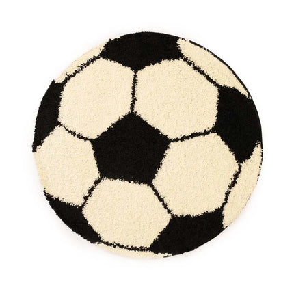 Voetbal tapijt Hoogpolig Ø 100cm