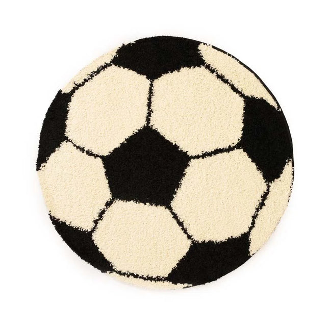 Voetbal tapijt Hoogpolig Ø 100cm