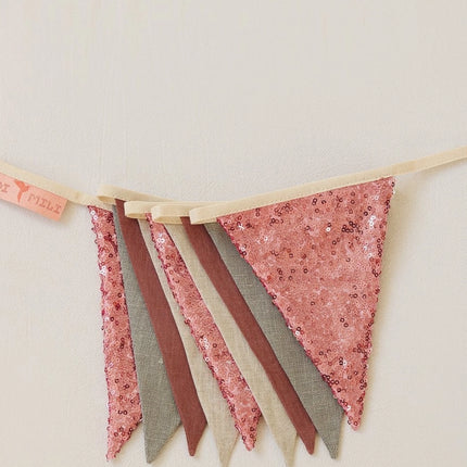 Glitter slinger voor meisjeskamer