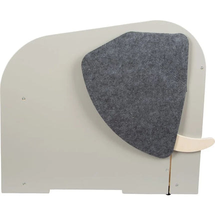 Speelgoedkist met zitje en wielen olifant "Wildlife" | Opbergkist | Hout