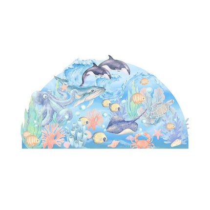 Muursticker Onderwaterwereld Kinderkamer 150x83cm