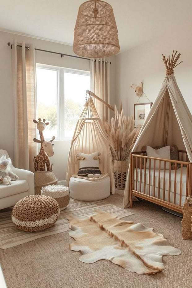 <h1> <span style="text-decoration:underline">Safari stijl</span> Kinderkamer Decoratie</h1>